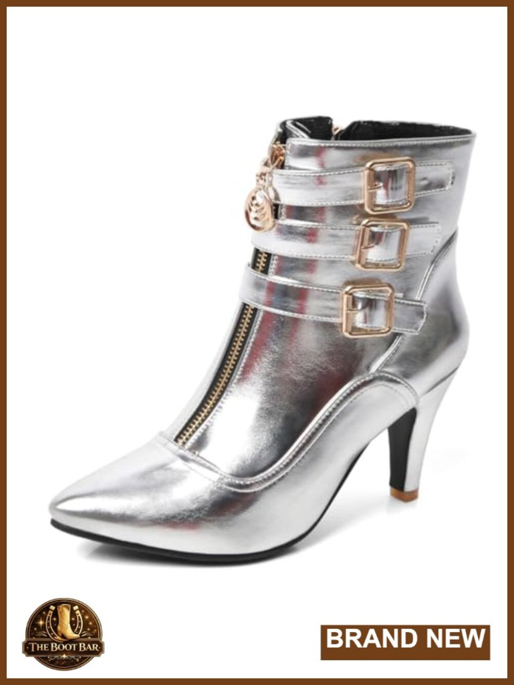 Kitten Heel Pointed Toe Ankle Boots Side Zip Dressy Booties